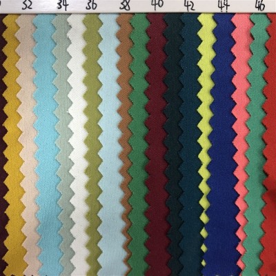 GZ-LY 60680# 50D milk silk Specification: 160CM Gram weight: 110G Ingredients: 100%T Ultra-thin sports cloth back view